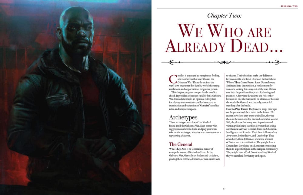 Vampire: The Masquerade 5th Edition RPG Buch Gehenna War Sourcebook *Englische Version* - Preorder - ETA: 13.04.2026