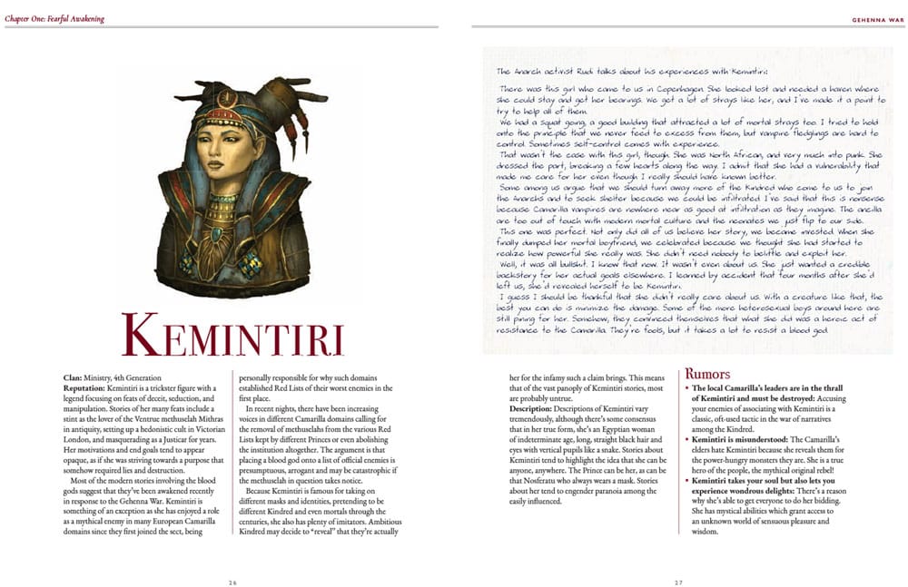 Vampire: The Masquerade 5th Edition RPG Buch Gehenna War Sourcebook *Englische Version* - Preorder - ETA: 13.04.2026