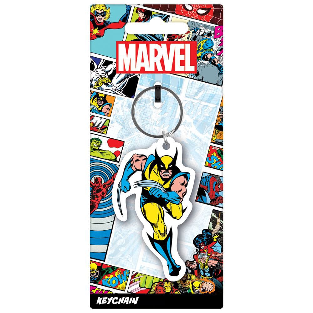 Marvel Comics Gummi-Schlüsselanhänger Wolverine   - Preorder - ETA: 11.08.2026