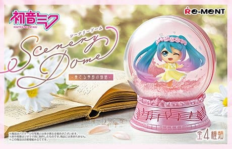 Hatsune Miku Mini-Schneekugeln Scenery Domes Display (4) - Versand: 7 Tage nach Bestellung
