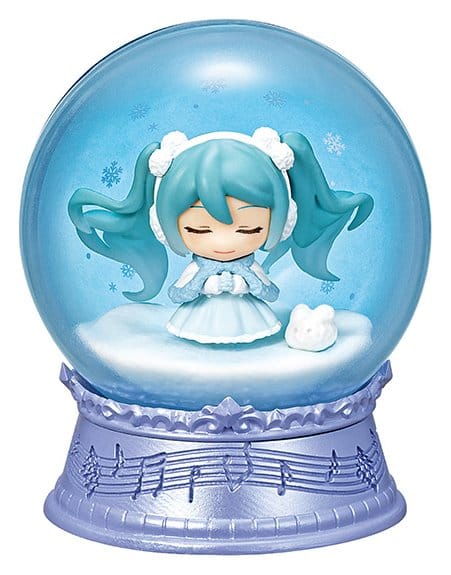 Hatsune Miku Mini-Schneekugeln Scenery Domes Display (4) - Versand: 7 Tage nach Bestellung