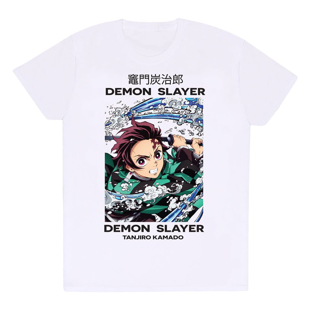Demon Slayer: Kimetsu no Yaiba T-Shirt Whirlpool Größe M - Versand: 5-7 Tage nach Bestellung