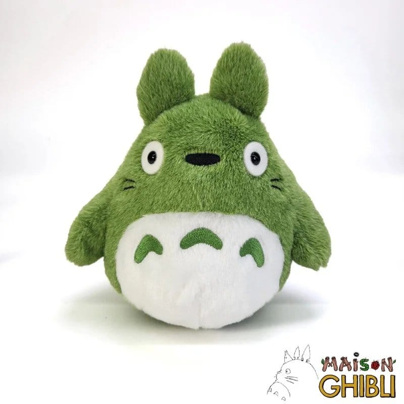 Mein Nachbar Totoro Fluffy Beanbag Plüschfigur Big Totoro Green - Versand: 7 Tage nach Bestellung