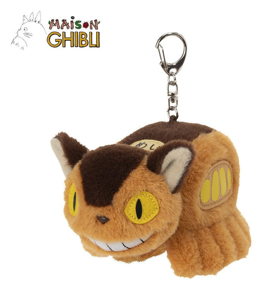 Mein Nachbar Totoro Nakayoshi Plüsch-Schlüsselanhänger Catbus - Preorder - ETA: 25.11.2026