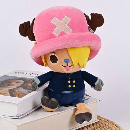 One Piece Plüschfigur Chopper x Sanji 20 cm    - Versand: 5-7 Tage nach Bestellung