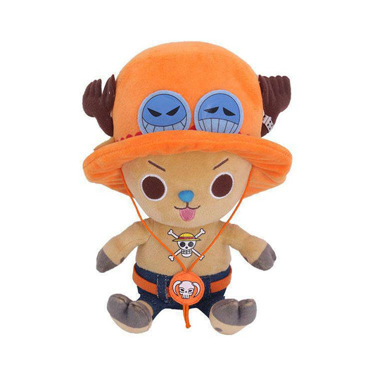 One Piece Plüschfigur Chopper x Ace 11 cm - Versand: 5-7 Tage nach Bestellung