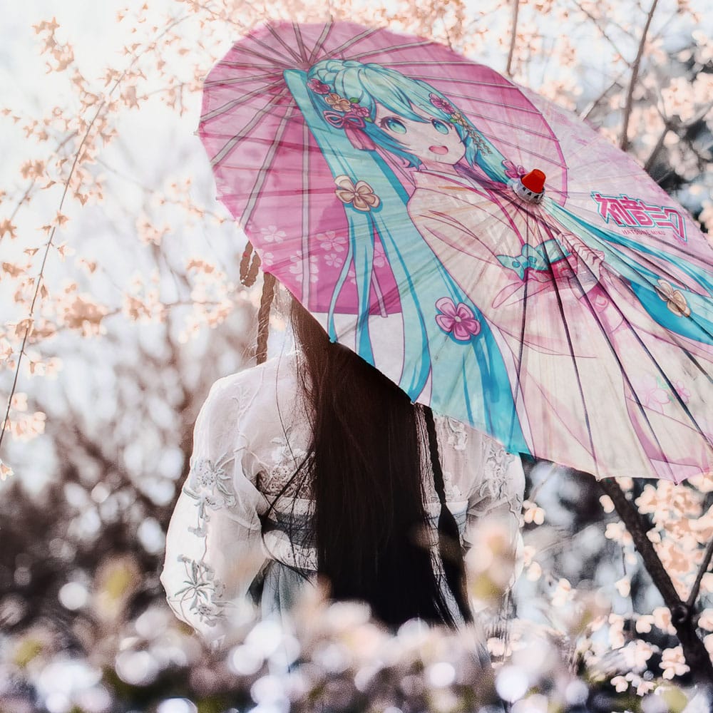 Hatsune Miku Sonnenschirm Miku  - Versand: 5-7 Tage nach Bestellung