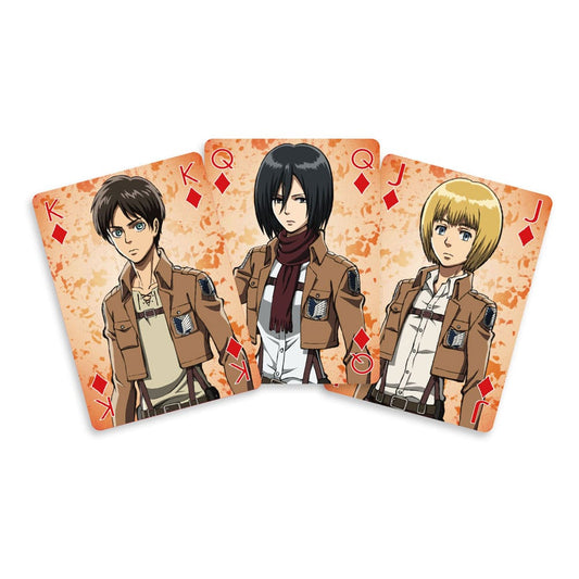 Attack On Titan Spielkarten  - Preorder - ETA: 16.02.2027