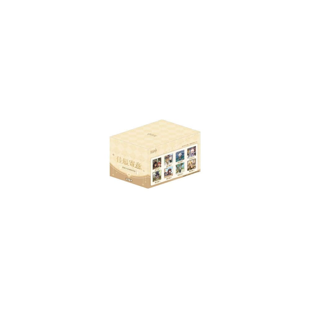 Genshin Impact Magnet Blind Box A Display (16)   - Preorder - ETA: 14.07.2026