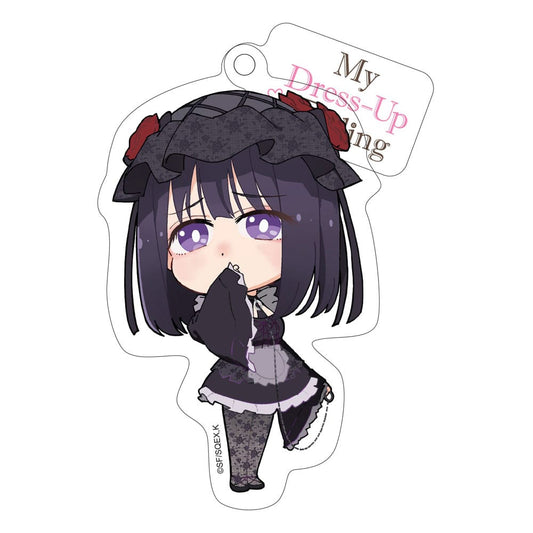 My Dress-Up Darling Acryl Schlüsselanhänger Marin Shizuku Cosplay Chibi Style 8 cm   - Versand: 7 Tage nach Bestellung