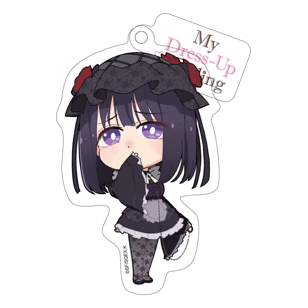 My Dress-Up Darling Acryl Schlüsselanhänger Marin Shizuku Cosplay Chibi Style 8 cm   - Preorder - ETA: 24.11.2026