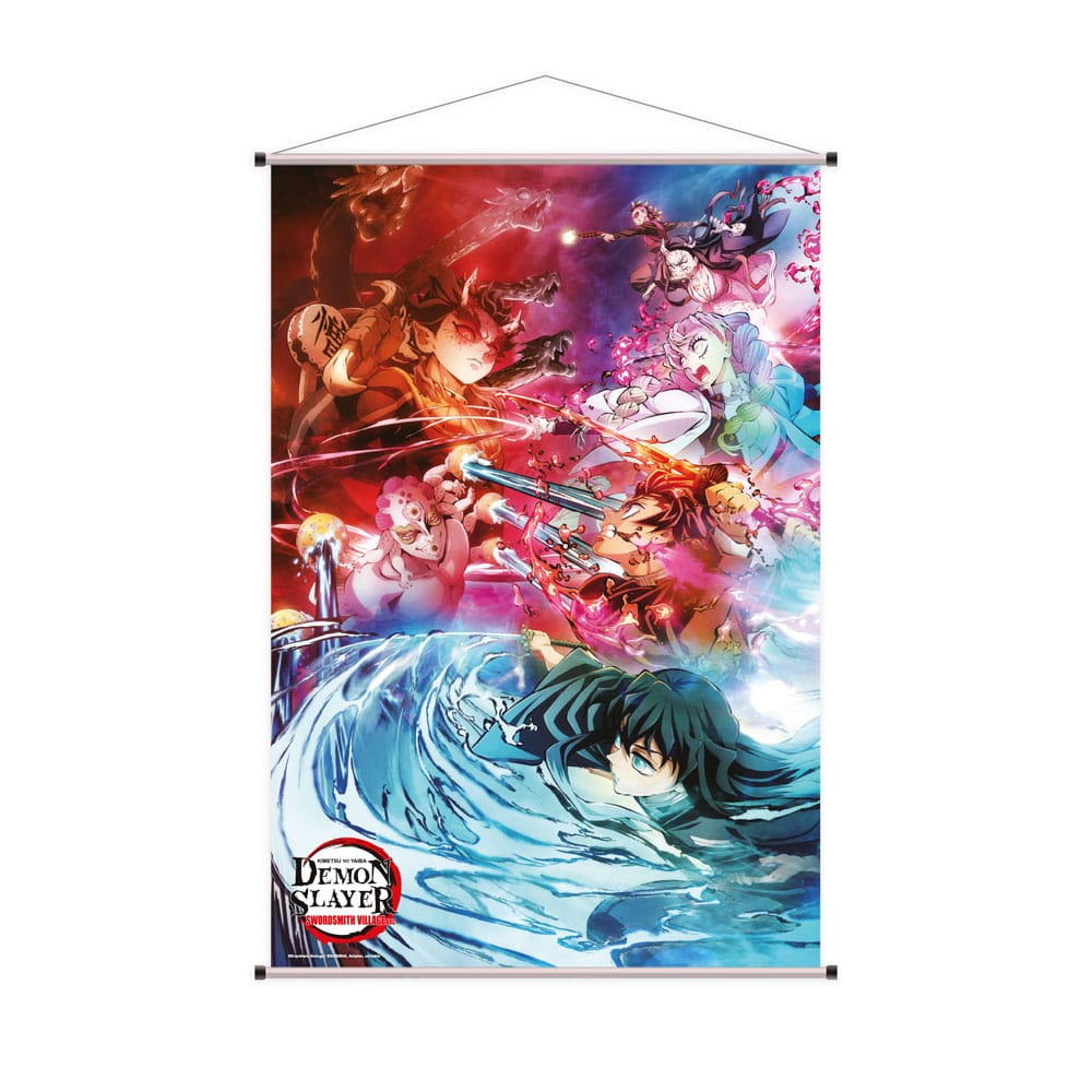Demon Slayer Wandrolle Swordsmith Village Arc Ver. B 60 x 90 cm - Versand: 5-7 Tage nach Bestellung