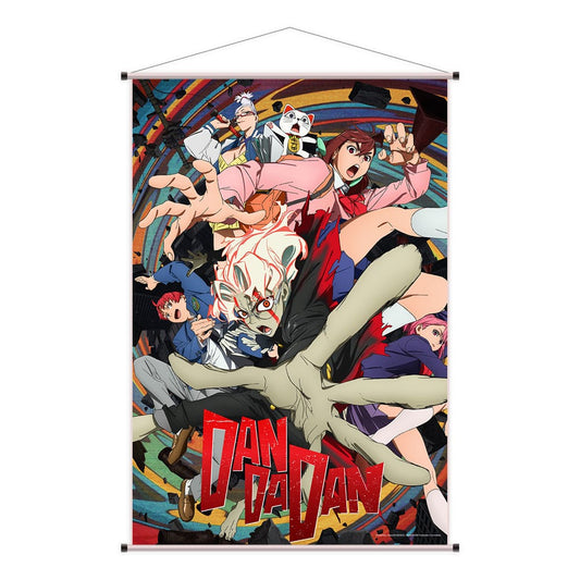 Dandadan Wandrolle Okarun & Friends 60 x 90 cm      - Versand: 7 Tage nach Bestellung
