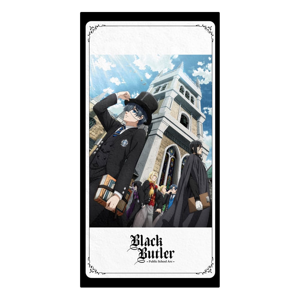 Black Butler: Public School Arc Handtuch Ciel & Sebastian 150 x 75 cm       - Versand: 7 Tage nach Bestellung