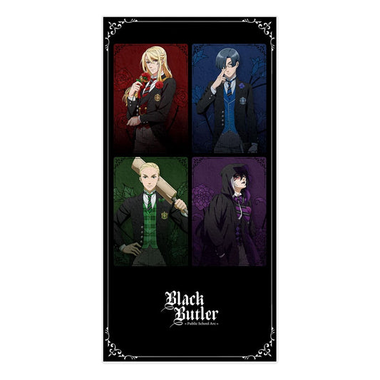 Black Butler: Public School Arc Handtuch The Prefect Four / P4 150 x 75 cm       - Versand: 5-7 Tage nach Bestellung