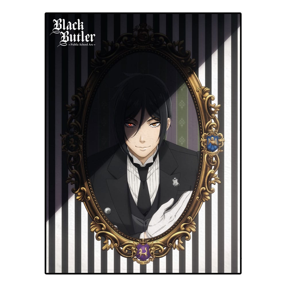 Black Butler: Public School Arc Decke Sebastian 120 x 160 cm   - Preorder - ETA: 25.04.2026
