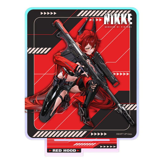 Goddess of Victory: Nikke Crouching Series Acryl Stand Red Hood Holographic 14 cm          - Versand: 5-7 Tage nach Bestellung