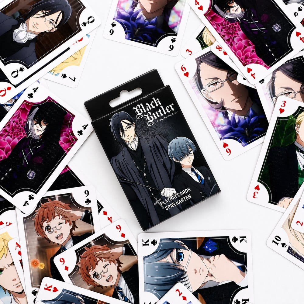 Black Butler Spielkarten Public School - Preorder - ETA: 25.03.2027