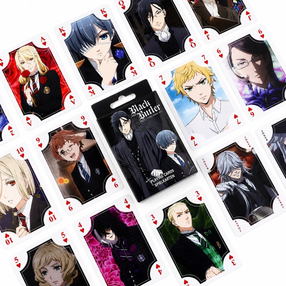 Black Butler Spielkarten Public School - Preorder - ETA: 25.03.2027