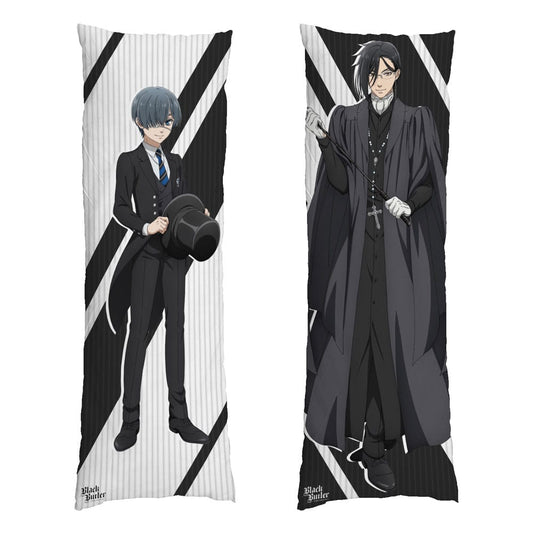 Black Butler Dakimakura Kissenbezug Sebastian & Ciel 150 x 50 cm - Versand: 7 Tage nach Bestellung