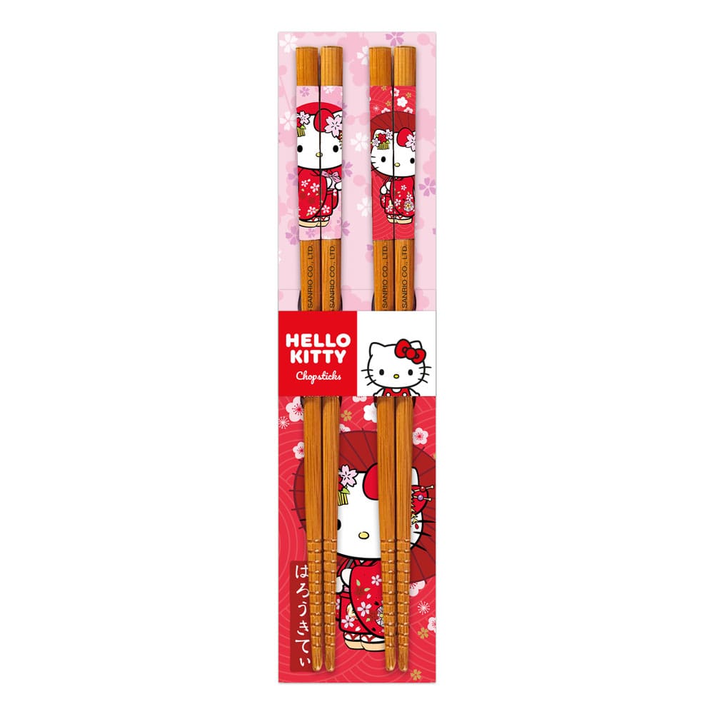 Sanrio Essstäbchen Hello Kitty Kimono  - Versand: 7 Tage nach Bestellung