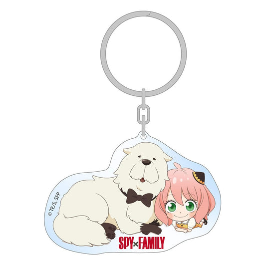 Spy x Family Acryl Schlüsselanhänger Season 3 Holographic 7 cm     - Versand: 7 Tage nach Bestellung