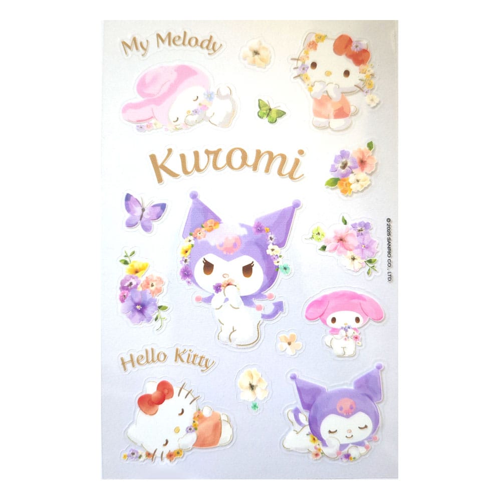 Sanrio Sticker Pack Hello Kitty & Friends Pastel Vivid  - Versand: 7 Tage nach Bestellung