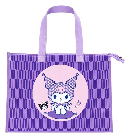 Sanrio PVC Tragetasche Kuromi Japanese 49 x 36 x 10 cm - Preorder - ETA: 25.02.2027
