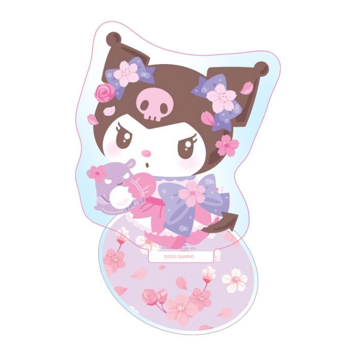 Sanrio Acryl-Aufsteller Kuromi Holographic 6 cm  - Versand: 7 Tage nach Bestellung