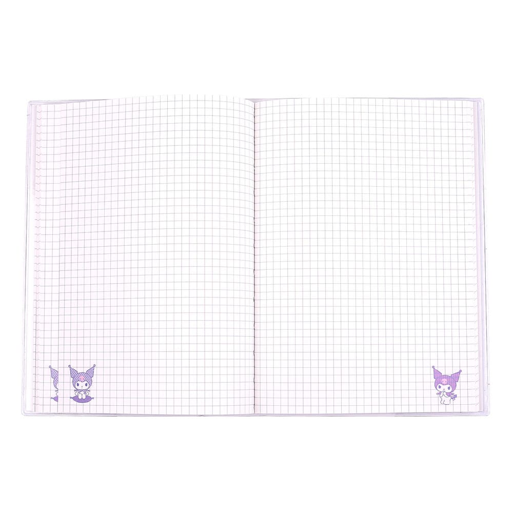 Sanrio Notizbuch Kuromi Japanese Holographic Checkered - Versand: 7 Tage nach Bestellung