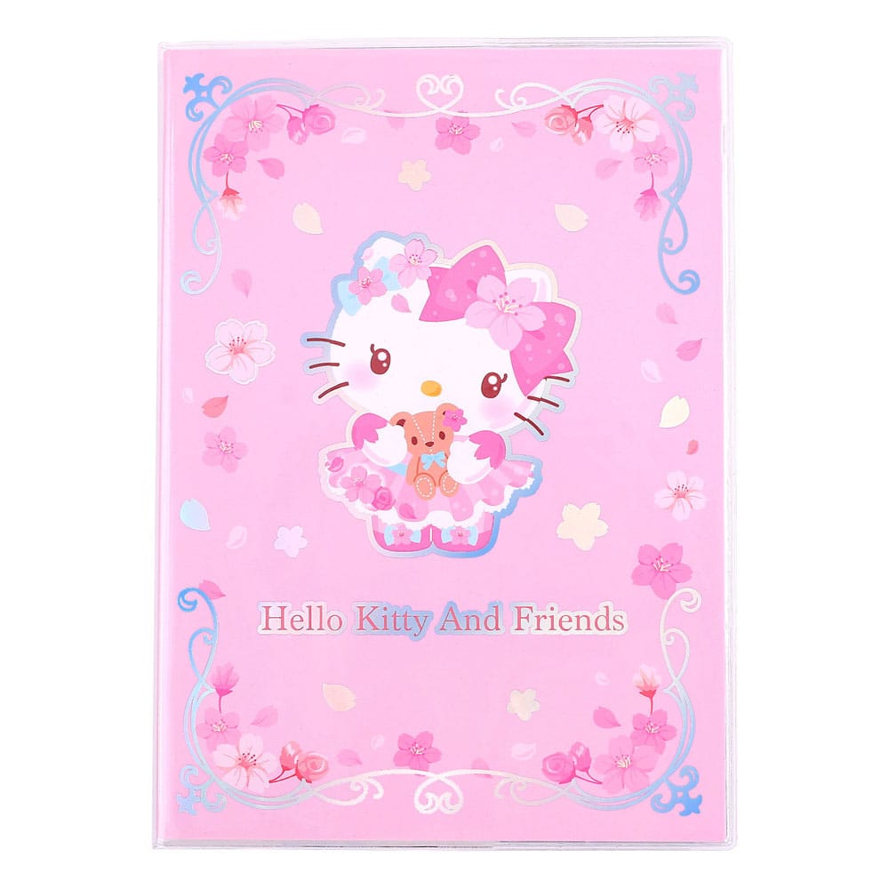 Sanrio Notizbuch Hello Kitty & Friends Sakura Series Holographic Checkered  - Versand: 7 Tage nach Bestellung