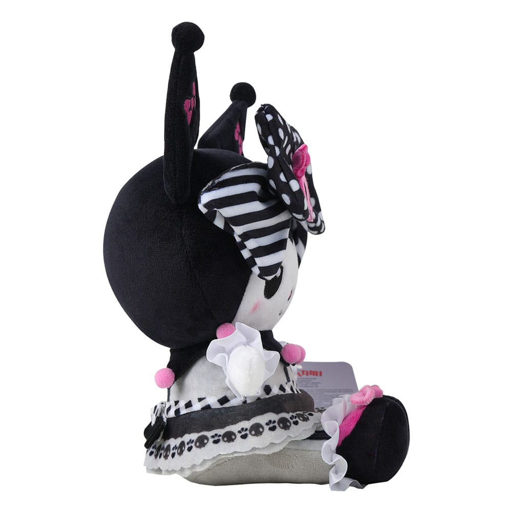 Sanrio Pink Black Party Series Plüschfigur Kuromi XL 35 cm     - Versand: 7 Tage nach Bestellung