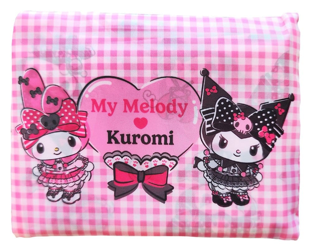 Sanrio Pink Black Party Series Tragetasche Kuromi & My Melody Foldable - Preorder - ETA: 25.08.2026