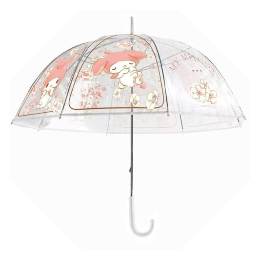 Sanrio Regenschirm My Melody Floral Garden Transparent   - Preorder - ETA: 08.09.2026