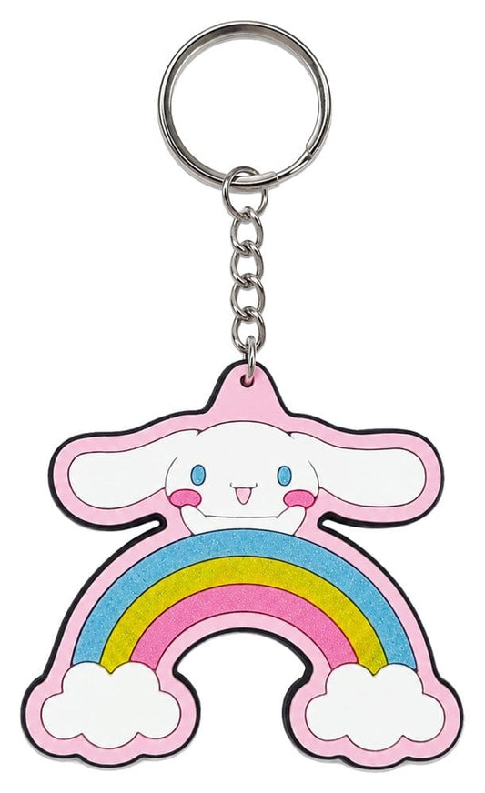 Sanrio Gummi-Schlüsselanhänger Cinnamoroll 6 cm - Preorder - ETA: 25.01.2027