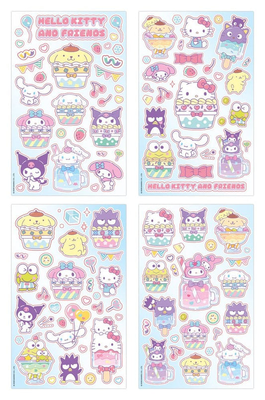 Sanrio Sticker Pack Hello Kitty & Friends 03 Cupcake - Versand: 7 Tage nach Bestellung