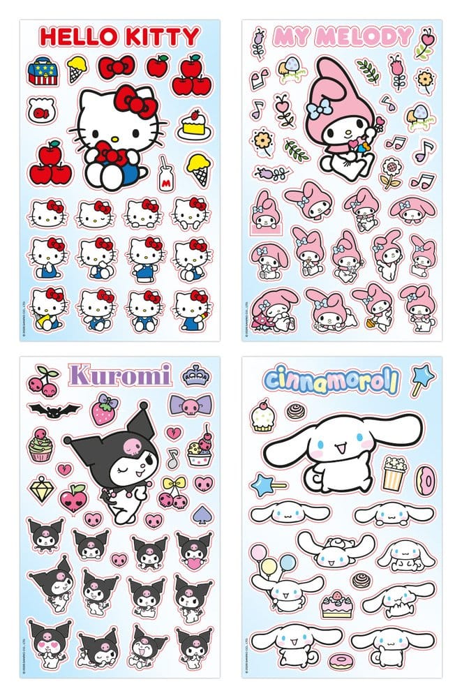 Sanrio Sticker Pack Hello Kitty & Friends 04 Basic  - Versand: 7 Tage nach Bestellung