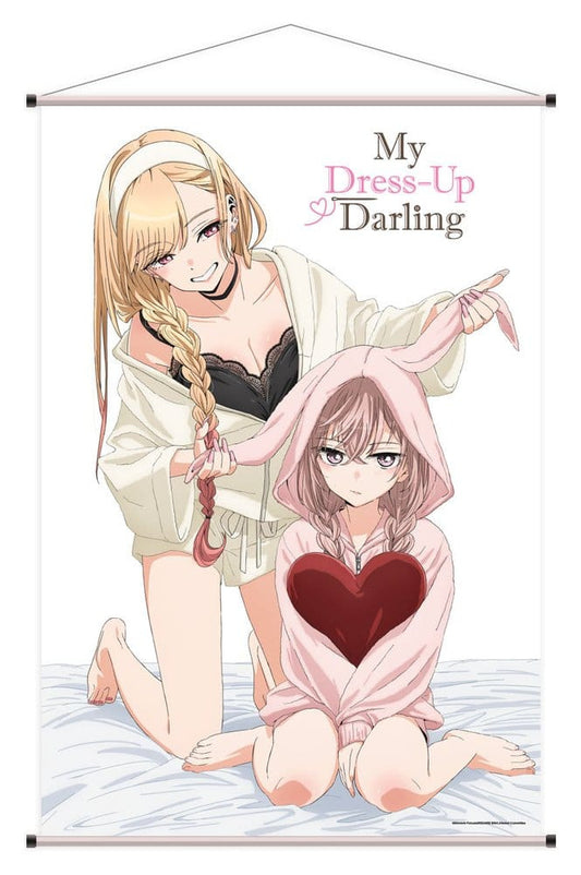 My Dress-Up Darling Wandrolle Marin & Sajuna 60 x 90 cm    - Versand: 7 Tage nach Bestellung