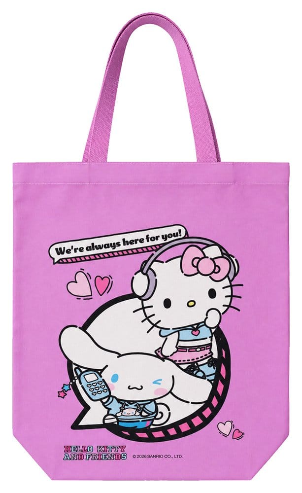 Sanrio Tragetasche Hello Kitty & Friends Pop Style 34.5 x 43 cm - Preorder - ETA: 25.11.2026