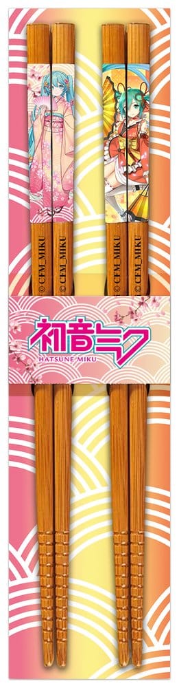 Hatsune Miku Essstäbchen 2er-Pack - Preorder - ETA: 28.12.2026