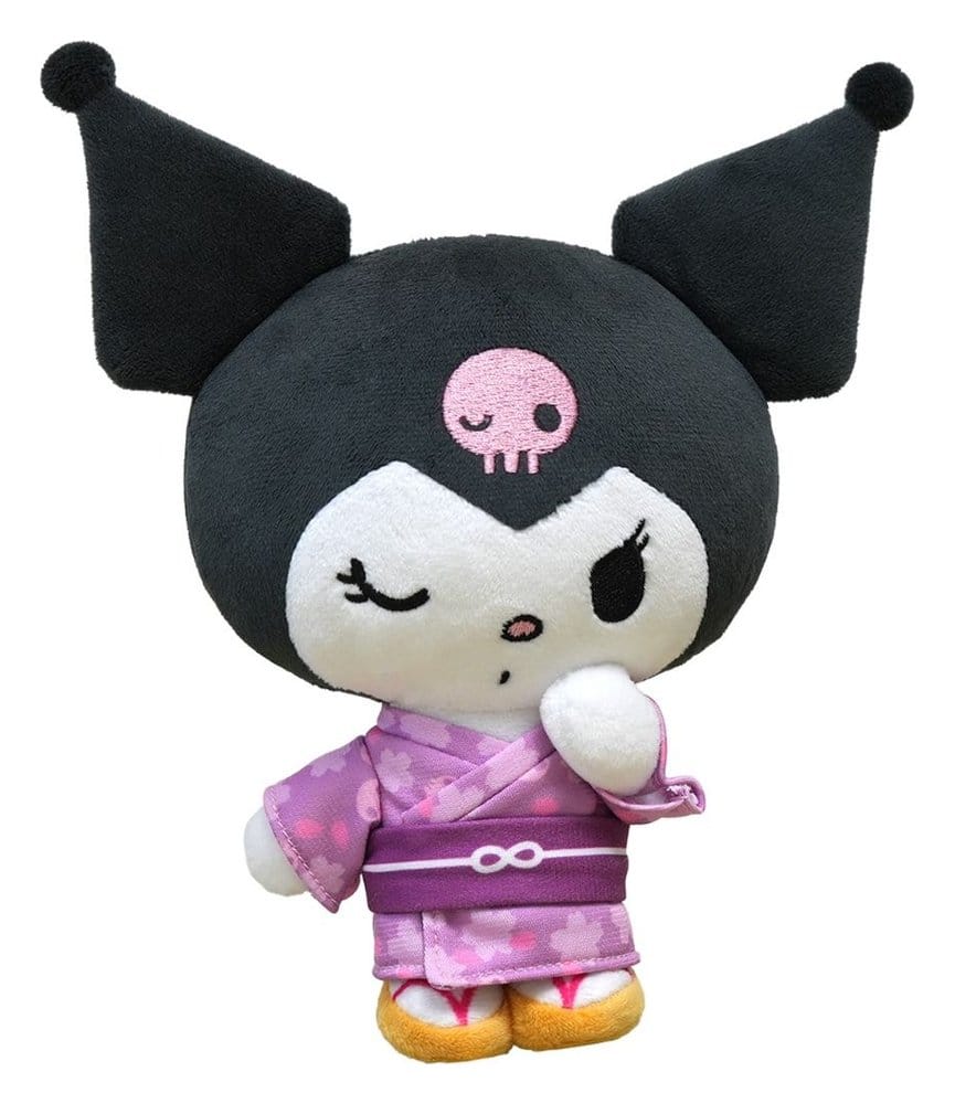 Sanrio Plüschfigur Kuromi Kimono Version 22 cm         - Preorder - ETA: 25.08.2026