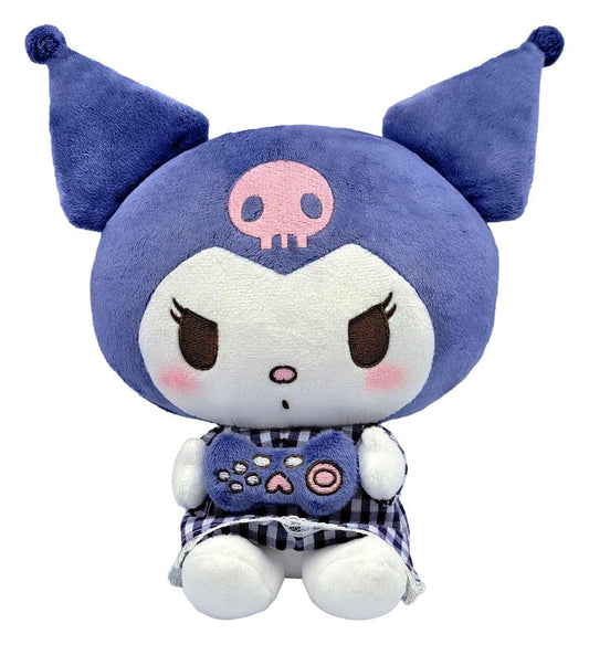 Sanrio Plüschfigur Kuromi Pyjama Style M 22 cm         - Preorder - ETA: 25.08.2026