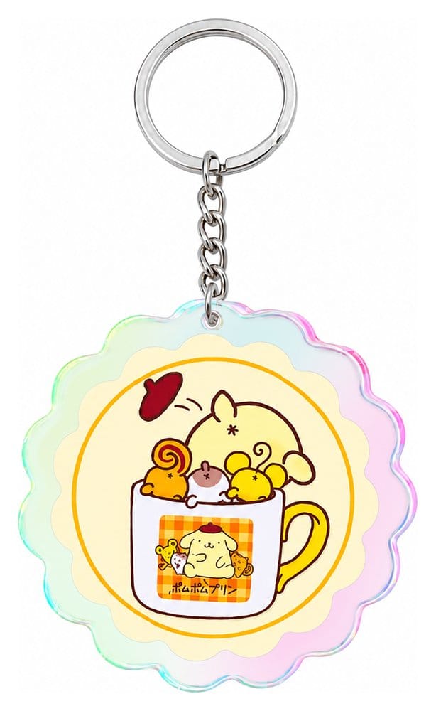 Sanrio Acryl-Schlüsselanhänger Pompompurin 30th Anniversary Squishy Cute Purin 02 - Versand: 7 Tage nach Bestellung