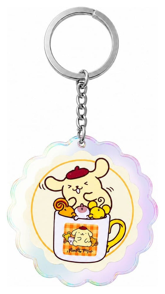 Sanrio Acryl-Schlüsselanhänger Pompompurin 30th Anniversary Squishy Cute Purin 01 - Versand: 7 Tage nach Bestellung