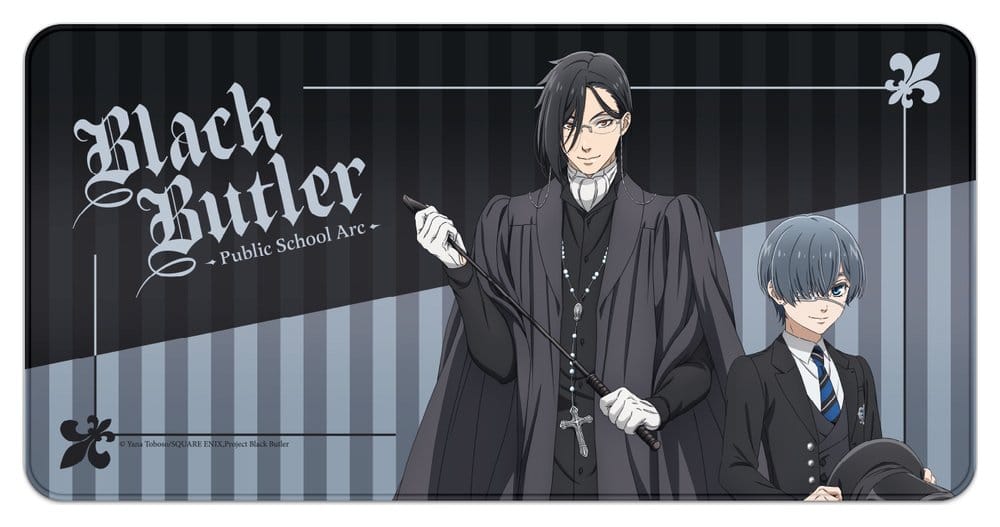Black Butler: Public School Arc XXL Mauspad Sebastian & Ciel 80 x 40 cm - Preorder - ETA: 25.02.2027