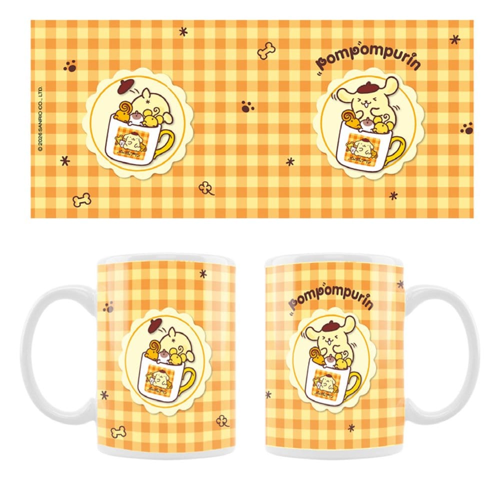 Sanrio Tasse Pompompurin Squishy Cute Purin 03 - Preorder - ETA: 25.09.2026