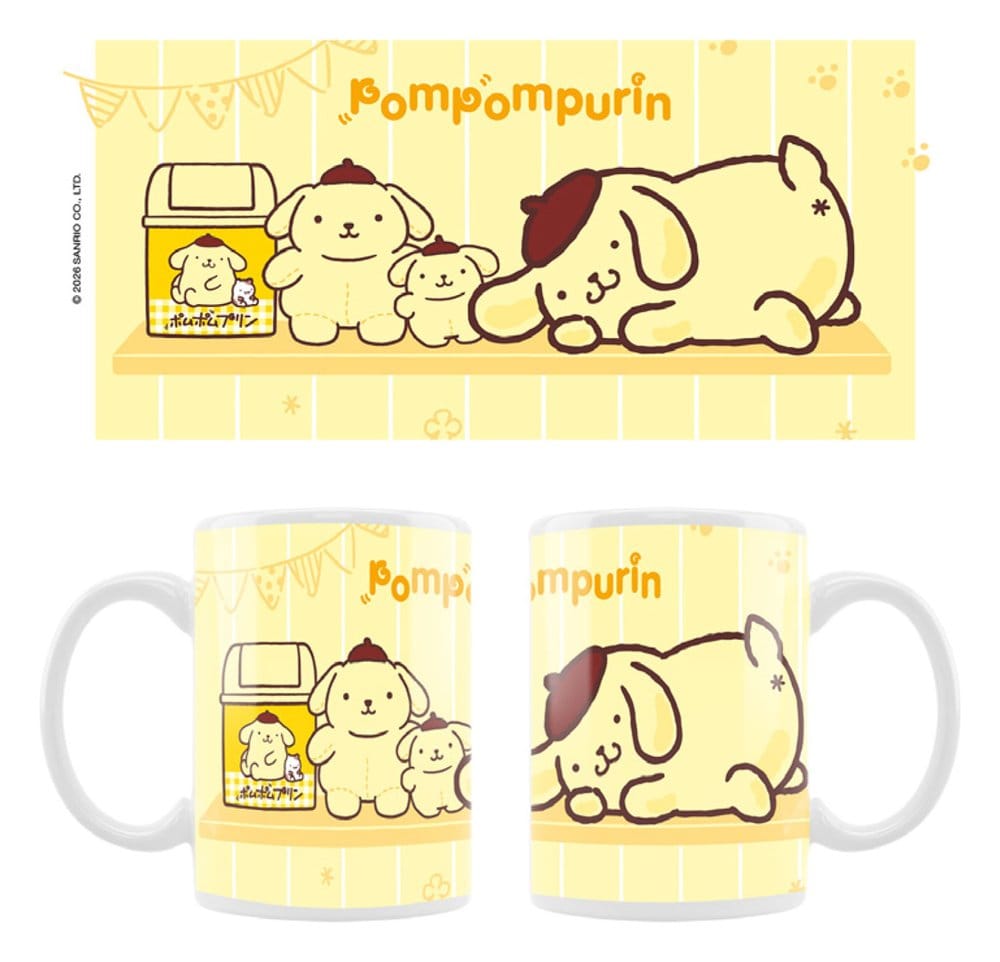 Sanrio Tasse Pompompurin Squishy Cute Purin 02 - Preorder - ETA: 25.09.2026