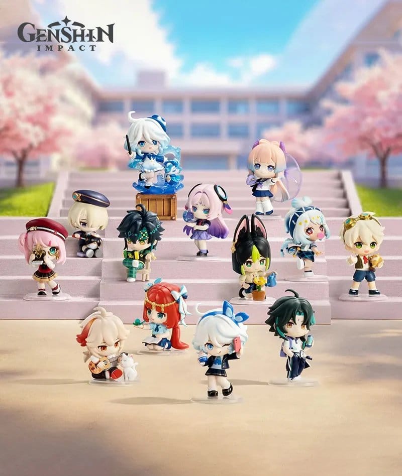 Genshin Impact Chibi Minifiguren Academy's Light and Shadow Poetry Blind Box Display (12) - Preorder - ETA: 25.05.2027