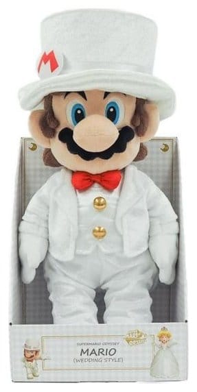 Super Mario Plüschfigur Mario Wedding 39 cm - Versand: 7 Tage nach Bestellung