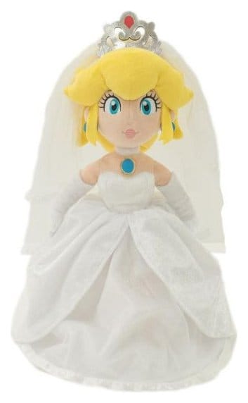 Super Mario Plüschfigur Princess Peach Wedding 40 cm - Preorder - ETA: 07.09.2026